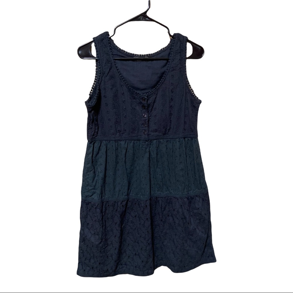 Prana Kendall Eyelet Embroidered A-line Dress